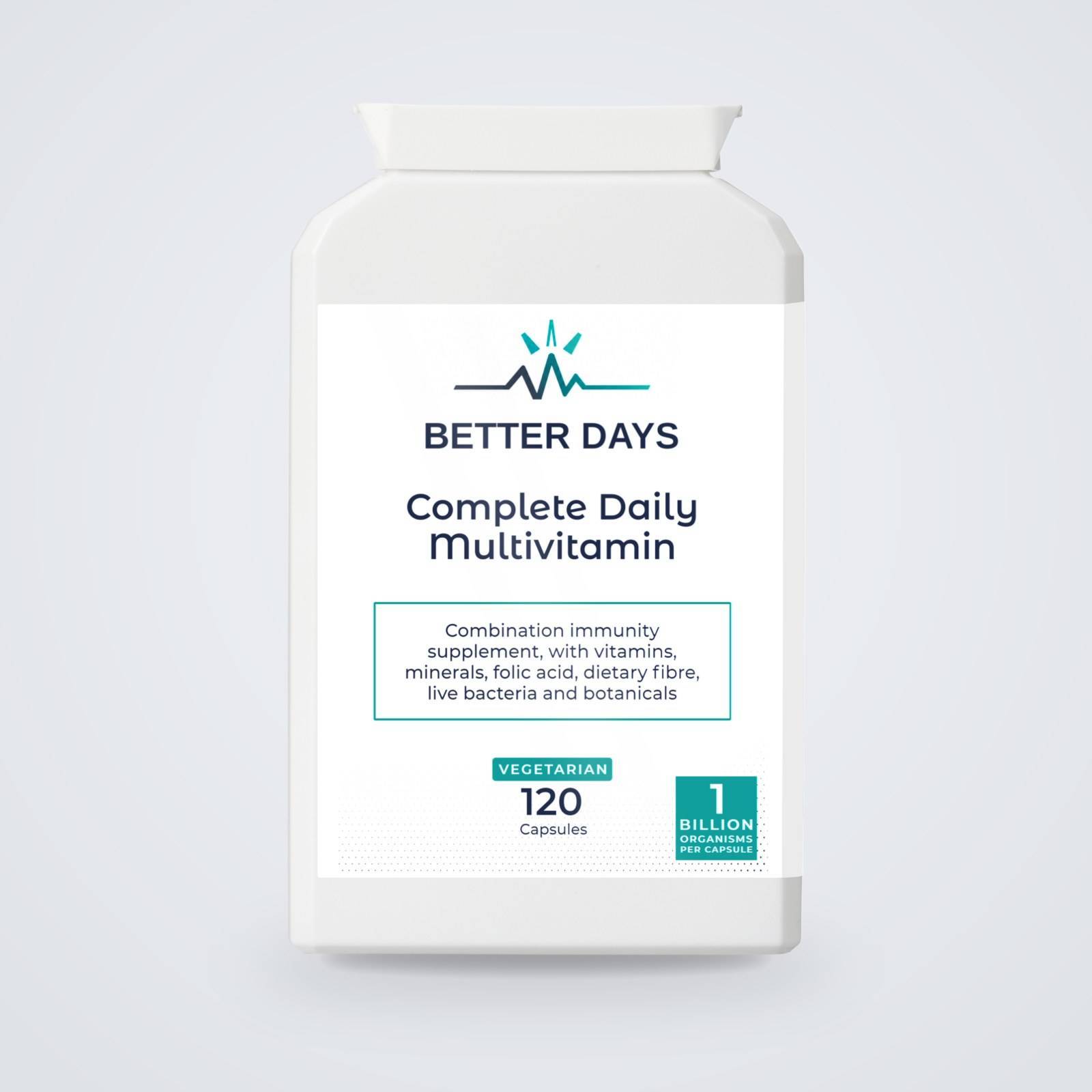 Complete Daily Multivitamin supplement, Better Days
