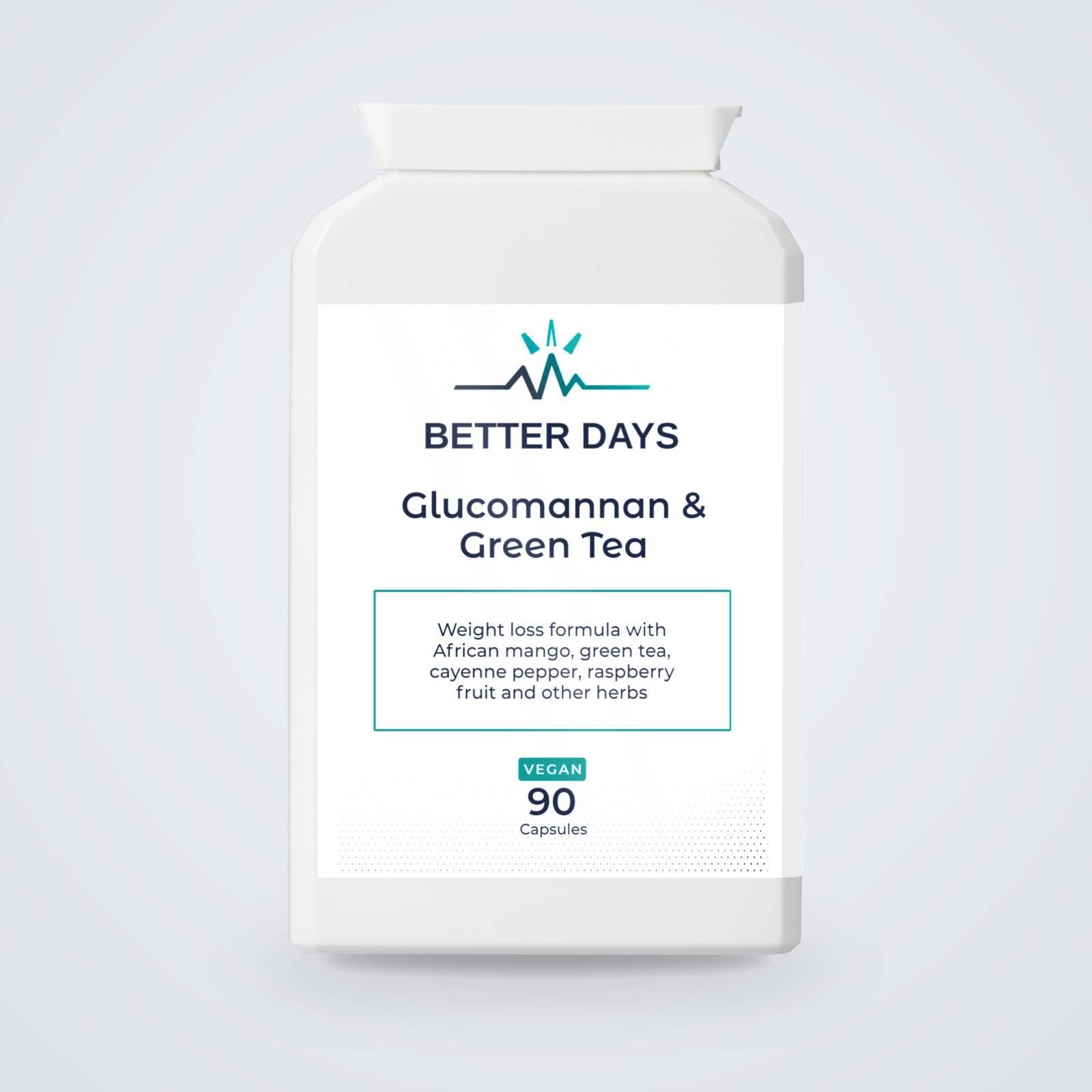 Glucomannan & Green Tea supplement, Better Days
