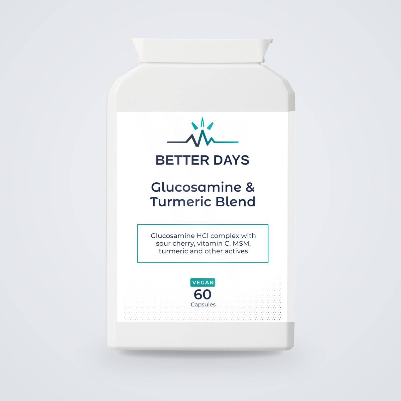 Glucosamine & Turmeric Blend supplement, Better Days